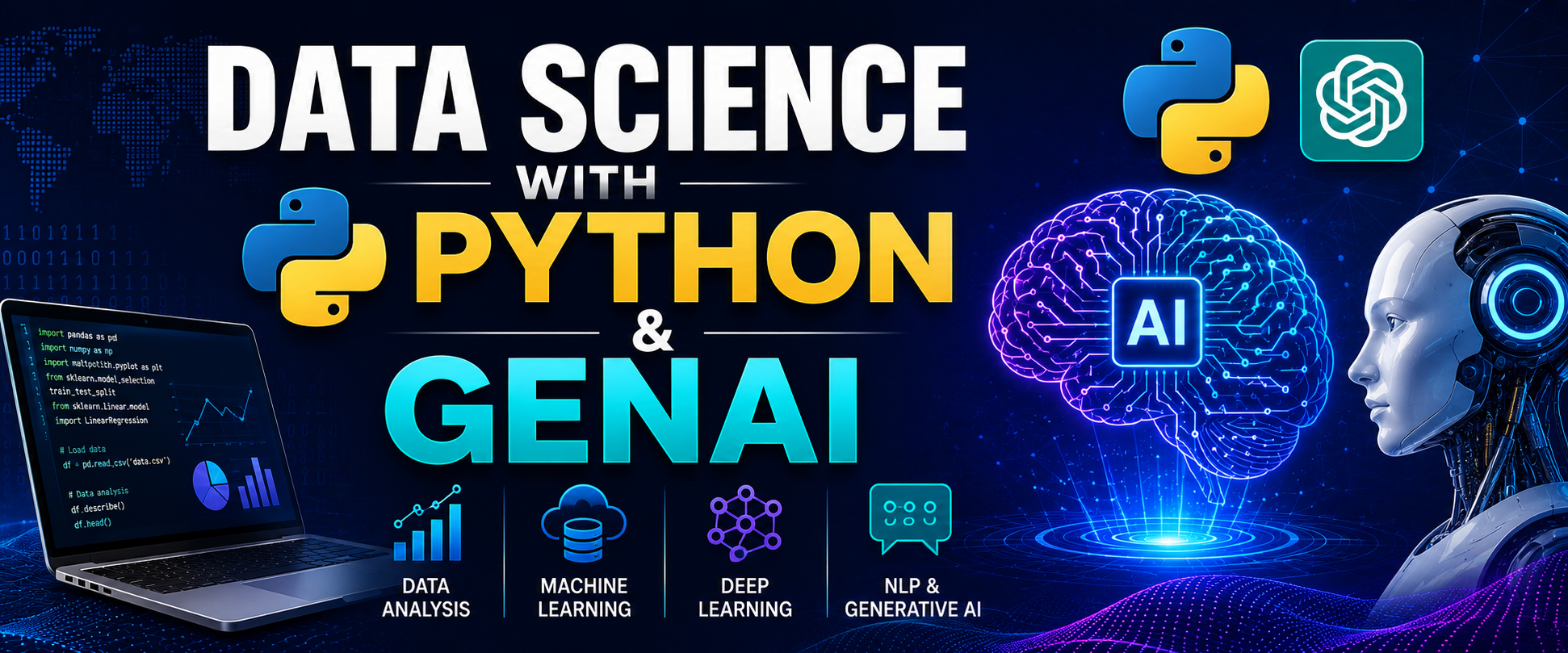 Certificate in Data Science with Python & GenAI